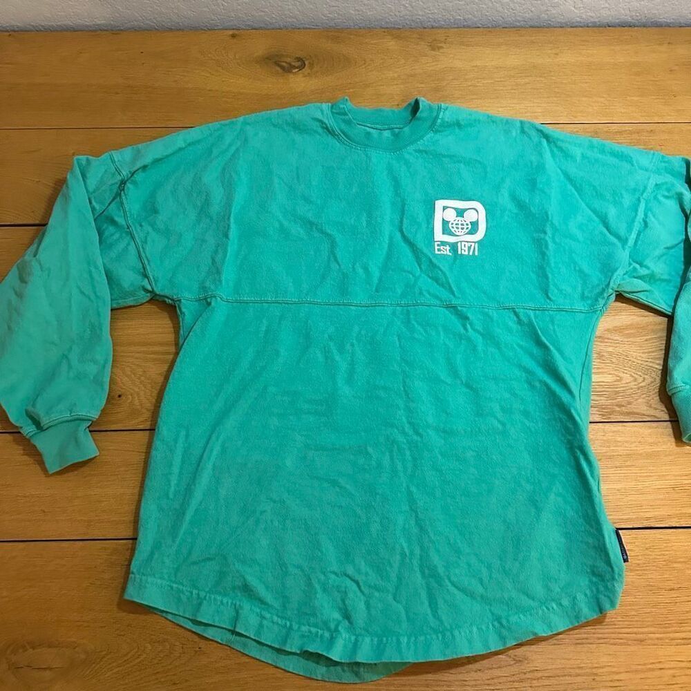 Walt Disney World Parks Spirit Jersey teal xs